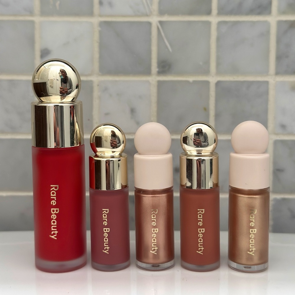 Rare Beauty Blush & Highlighters: Grateful, Wisdom, Virtue, Transcend, Magnetize